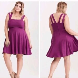 Torrid Purple Mini Dress